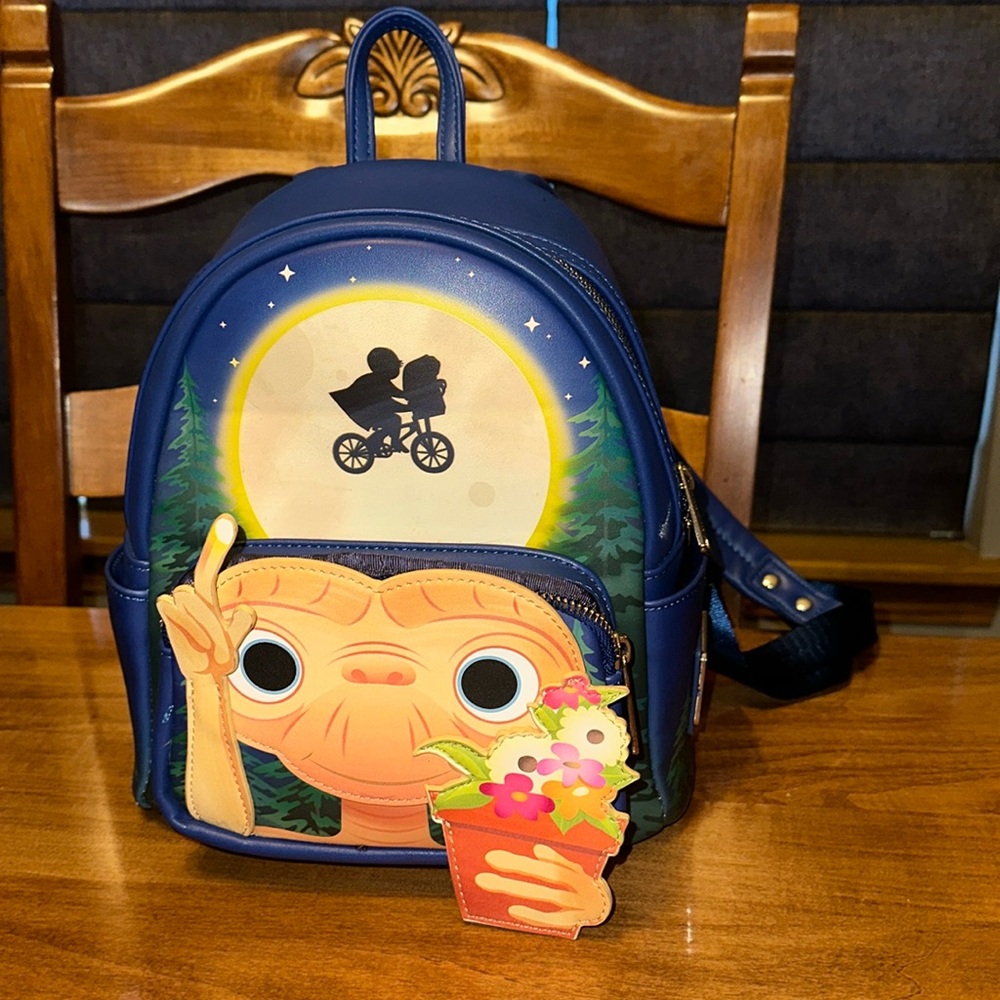Loungefly ET glow in dark mini backpack